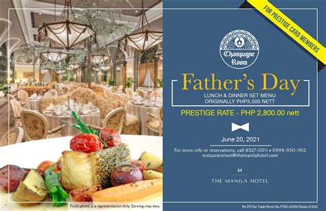 LIST: Father's Day 2024 Hotel Promos and Discounts in Manila.